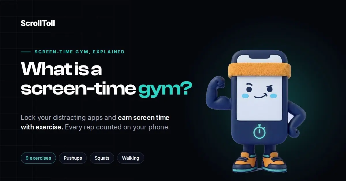 What Is a Screen-Time Gym? Earn Screen Time by Moving