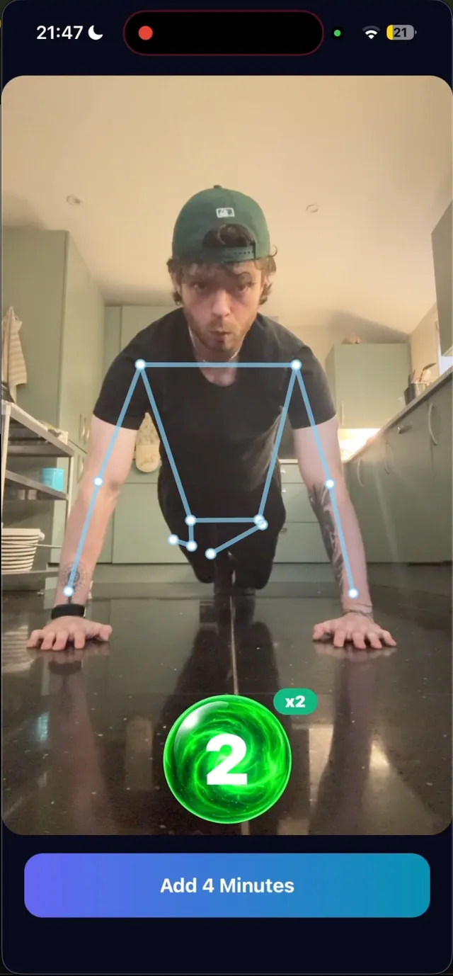 Le bloqueur d'applications qui récompense le sport par du temps d'écran.